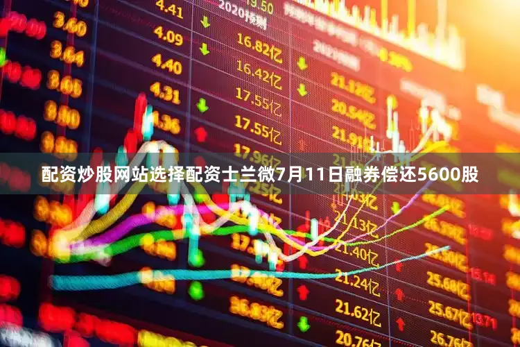 配资炒股网站选择配资士兰微7月11日融券偿还5600股